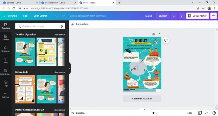 Cara Membuat Poster di Canva