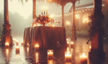 Cahaya Lilin di Tengah Hujan