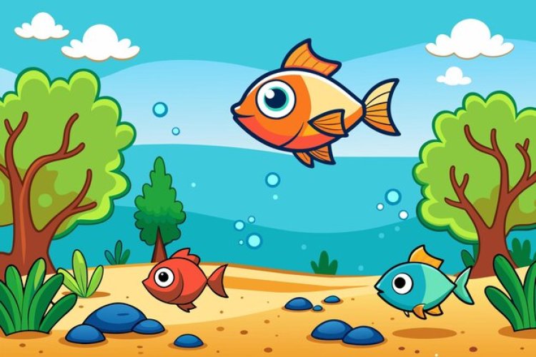 Ikan Kecil dan Lautan Cerita